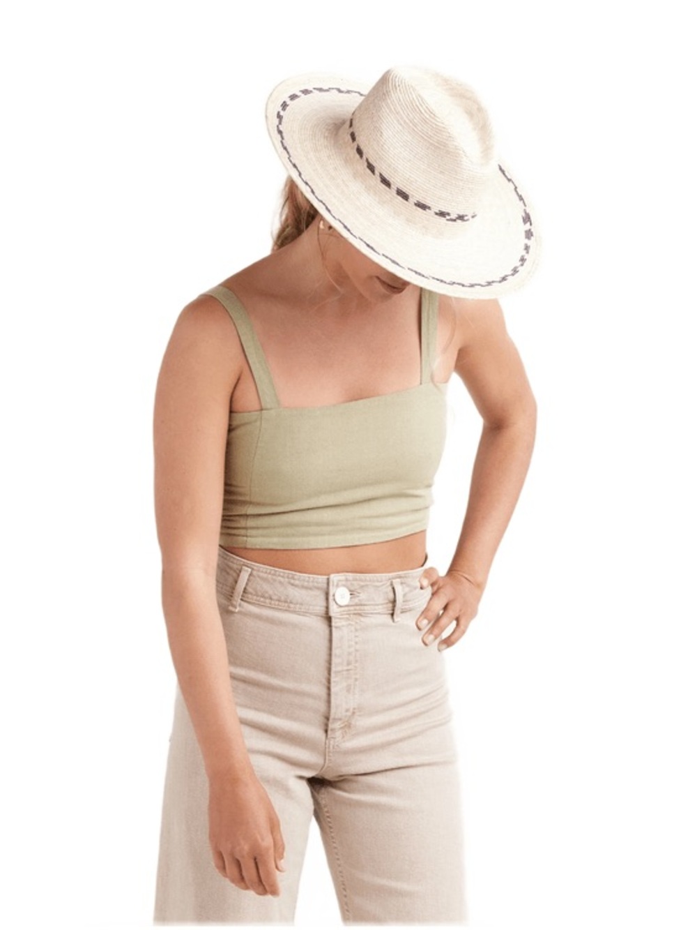 Hemlock Hermosa Straw Hat Unisex - Picture 2 of 13